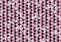 Абстракция флизелиновые фотообои на стену 368x254 см Бежевые черные и розовые ромбы (1477V8)+клей