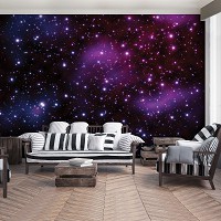 Детские флизелиновые фотообои для мальчиков 368x254 см Космос Галактика Звездное небо (177V8)+клей - вид 7 миниатюра