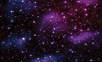 Флизелиновые фотообои на стену 416x290 см Космос Галактика Звездное небо (20388VEXXXXL) +клей
