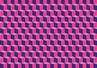 Флизелиновые фотообои 416x254 см 3Д Фиолетово-розовые кубики (2260VEXXXL)+клей