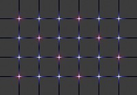 Флизелиновые фотообои в зал 368x254 см Черные квадраты с синими сторонами (2303V8)+клей