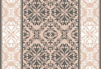 Флизелиновые фотообои в зал 416x254 см Узор под вышиванку (2384VEXXXL)+клей