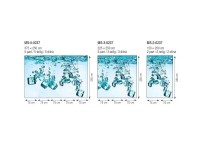 Фотошпалери флізелінові 3D 225х250 см Кубики льоду (MS-3-0237)+клей - вид 4 мініатюра
