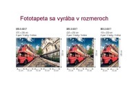 Фотообои флизелиновые 3D город Лондон 375х250 см Двухэтажный автобус (MS-5-0017)+клей - вид 5 миниатюра