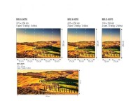 Фотообои флизелиновые 3D Природа 375х250 см Пейзаж Тосканы (MS-5-0070)+клей - вид 5 миниатюра