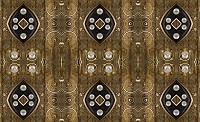 Флизелиновые фотообои 254x184 см Коричневый узор (3042V4)+клей