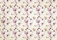 Готовые флизелиновые фотообои 254x184 см Узор из цветов (3275V4)+клей