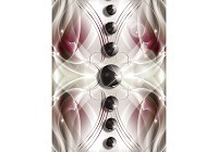 Флизелиновые фотообои 206x275 см Шары и волнистый узор (3323VEA)+клей