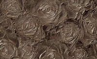 Флизелиновые фотообои цветы 312x219 см Коричневая текстура - Розы (3517VEXXL)+клей - вид 1 миниатюра