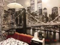 Фотошпалери 366х254 см Wizard + Genius 138 Горизонт Манхеттена 8 сегментів (7611487065272)+клей - вид 6 мініатюра