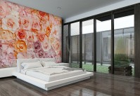 Фотообои 366х254 см Wizard+Genius 147 Розовые цветы 8 сегментов (7611487064930)+клей - вид 4 миниатюра