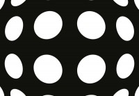 Фотошпалери 3D фігури 368х254 см Wizard + Genius Білі точки (5007-4P-1)+клей - вид 2 мініатюра