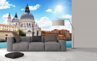 Фотообои 3D город 368х254 см Wizard+Genius Cобор в Венеции (5173-4P-1)+клей