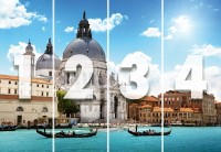 Фотообои 3D город 368х254 см Wizard+Genius Cобор в Венеции (5173-4P-1)+клей - вид 3 миниатюра