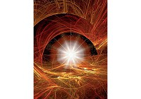 Флизелиновые фотообои в зал 184x254 см Космос сверхновая звезда (8-003V4A)+клей