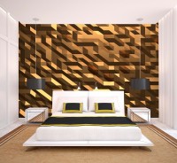 Фотообои флизелиновые 3D фигуры 368х254 см Wizard+Genius Золотой переплет (5004-4V-1)+клей