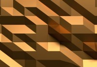 Фотообои флизелиновые 3D фигуры 368х254 см Wizard+Genius Золотой переплет (5004-4V-1)+клей - вид 3 миниатюра