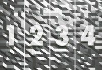 Фотообои флизелиновые 3D фигуры 368х254 см Wizard+Genius Серый переплет (5005-4V-1)+клей - вид 2 миниатюра