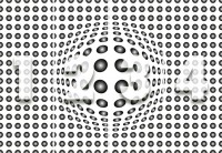 Фотообои флизелиновые 3D фигуры 368х254 см Wizard+Genius Точки (5006-4V-1)+клей - вид 2 миниатюра