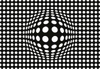 Фотообои флизелиновые 3D фигуры 368х254 см Wizard+Genius Белые точки (5007-4V-1)+клей - вид 1 миниатюра