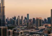 Фотошпалери флізелінові 3D місто Дубай 368х254 см Wizard + Genius (5052-4V-1)+клей - вид 2 мініатюра