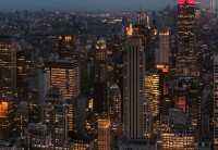 Фотошпалери флізелінові 3D 368х254 см Wizard + Genius Вечерний город Нью-Йорк (5059-4V-1)+клей - вид 2 мініатюра