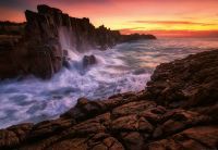 Фотообои флизелиновые 3D природа 368х254 см Wizard+Genius Море и скалы (5085-4V-1)+клей - вид 1 миниатюра