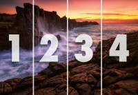 Фотообои флизелиновые 3D природа 368х254 см Wizard+Genius Море и скалы (5085-4V-1)+клей - вид 3 миниатюра