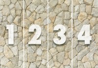 Фотообои флизелиновые 3D 368х254 см Wizard+Genius Каменная стена (5202-4V-1)+клей - вид 3 миниатюра