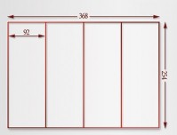 Флізелінові фото шпалери 3D 368x254 см Сонячний ліс за великими вікнами зі шторами (10620V8)+клей - вид 5 мініатюра