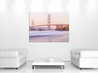 Картина на полотні 100х75 см міст Золоті Ворота (PP10895O1) - вид 1 мініатюра