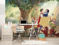 Фотообои флизелиновые 254 x 184 см Детские - Белоснежка (2418V4)+клей