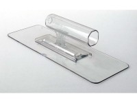 Пластиковый прозрачный шпатель(кельма) маленького размера 90 x 245 мм