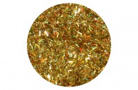 Голографический блеск золото полоска(люрекс)