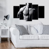 Модульная картина на холсте 100x60 см мужчина (PS12681S17) - вид 2 миниатюра