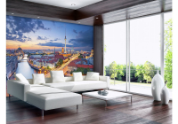 Фотошпалери з зображенням міст під розмір, матеріал - вініл на флізеліновій основі - вид 1 мініатюра