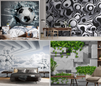 3D Фотошпалери під розмір, матеріал - вініл на флізеліновій основі