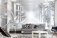 3D Фотошпалери під розмір, матеріал - вініл на флізеліновій основі - вид 8 мініатюра