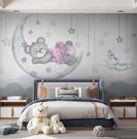 Фотошпалери з тваринами під розмір, матеріал - вініл на флізеліновій основі - вид 3 мініатюра