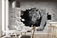 Фотошпалери з тваринами під розмір, матеріал - вініл на флізеліновій основі - вид 8 мініатюра