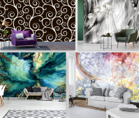 Фотообои с изображением узоров под размер - виниловые на флизелиновой основе