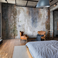 Фотообои флизелиновые 400х280 см Имитация старой стены (14589VX8) + клей - вид 5 миниатюра