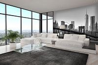 Фотошпалери 366х254 см Wizard + Genius 149 місто Нью Йорк 8 сегментів (7611487064954)+клей - вид 1 мініатюра