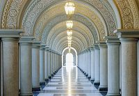 Фотообои 366х254 см Wizard+Genius 128 Арка 8 сегментов (7611487064589)+клей